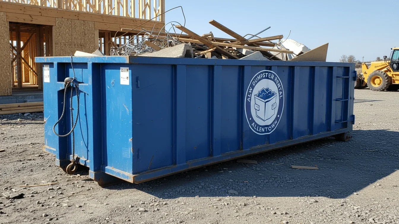Commercial Dumpster Rental in Allentown, PA