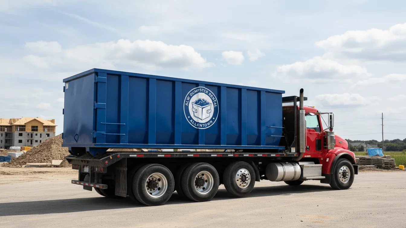 Construction Dumpster Rental in Allentown, PA