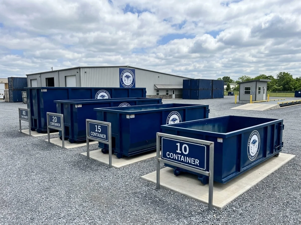 Roll-off dumpster sizes available in Allentown, PA